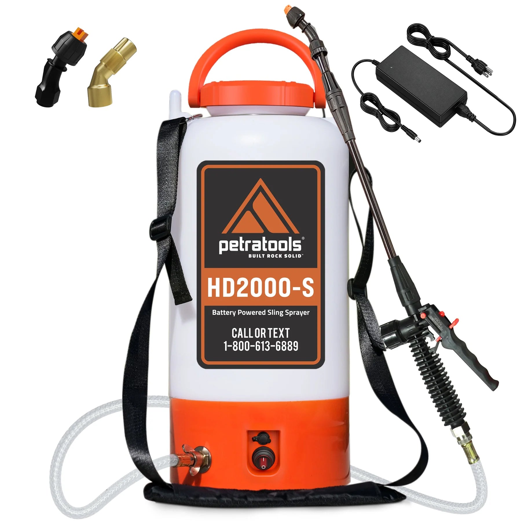 PetraTools 2 Gallon Battery Sprayer - HD2000-S