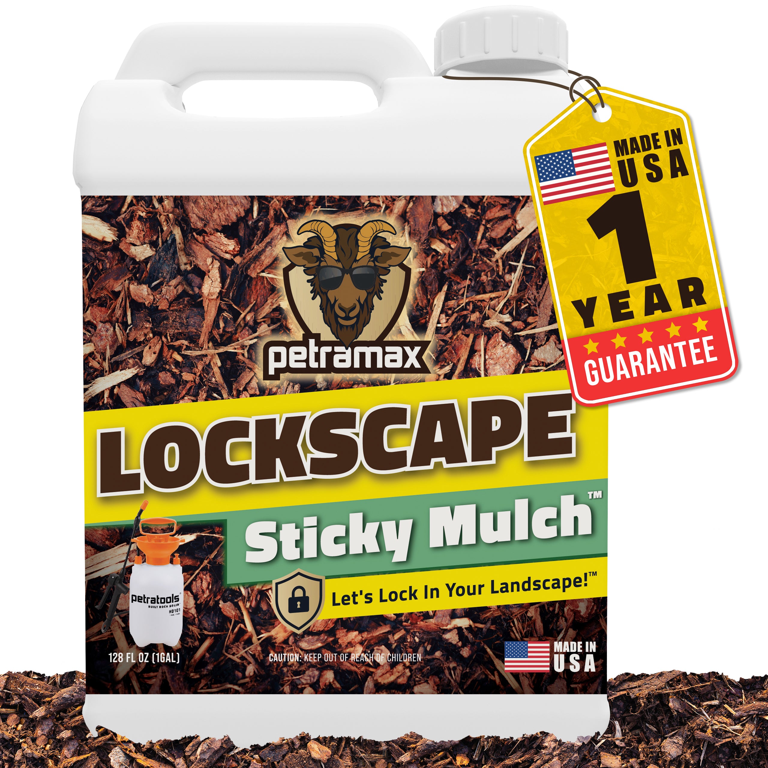 PetraMax LOCKSCAPE Sticky Mulch Glue