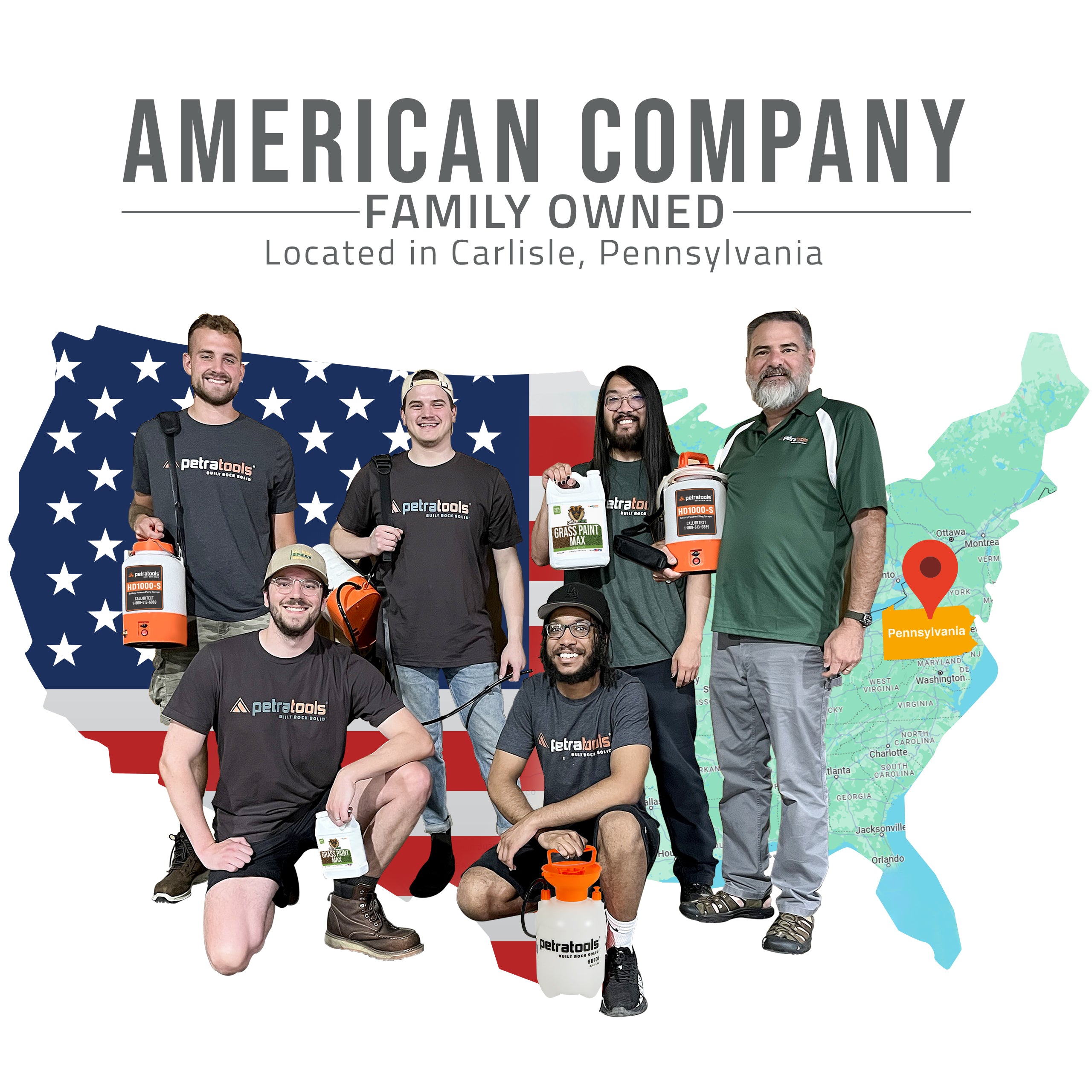 PetraTools Battery Cart Sprayer (6.5 Gallon) - HD5000