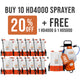 10X HD4000 + FREE HD4000 + FREE HD5000