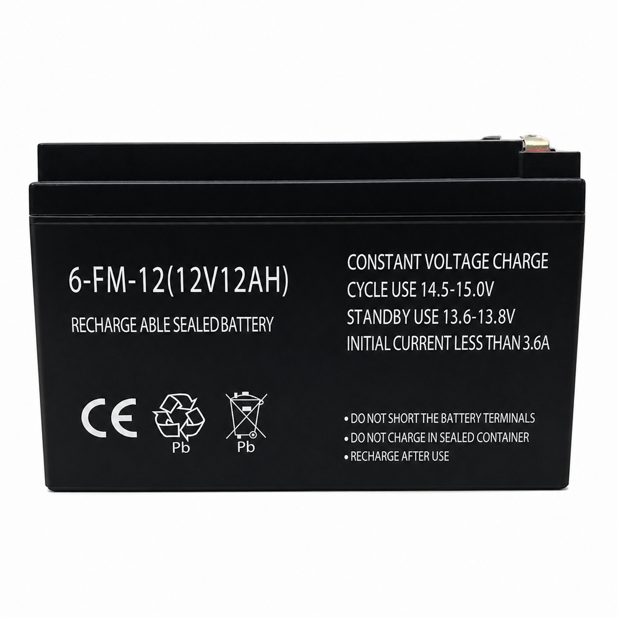 Replacement Battery for HD14000 & HD12000 Sprayers - 12V 12AH Lead Acid Battery
