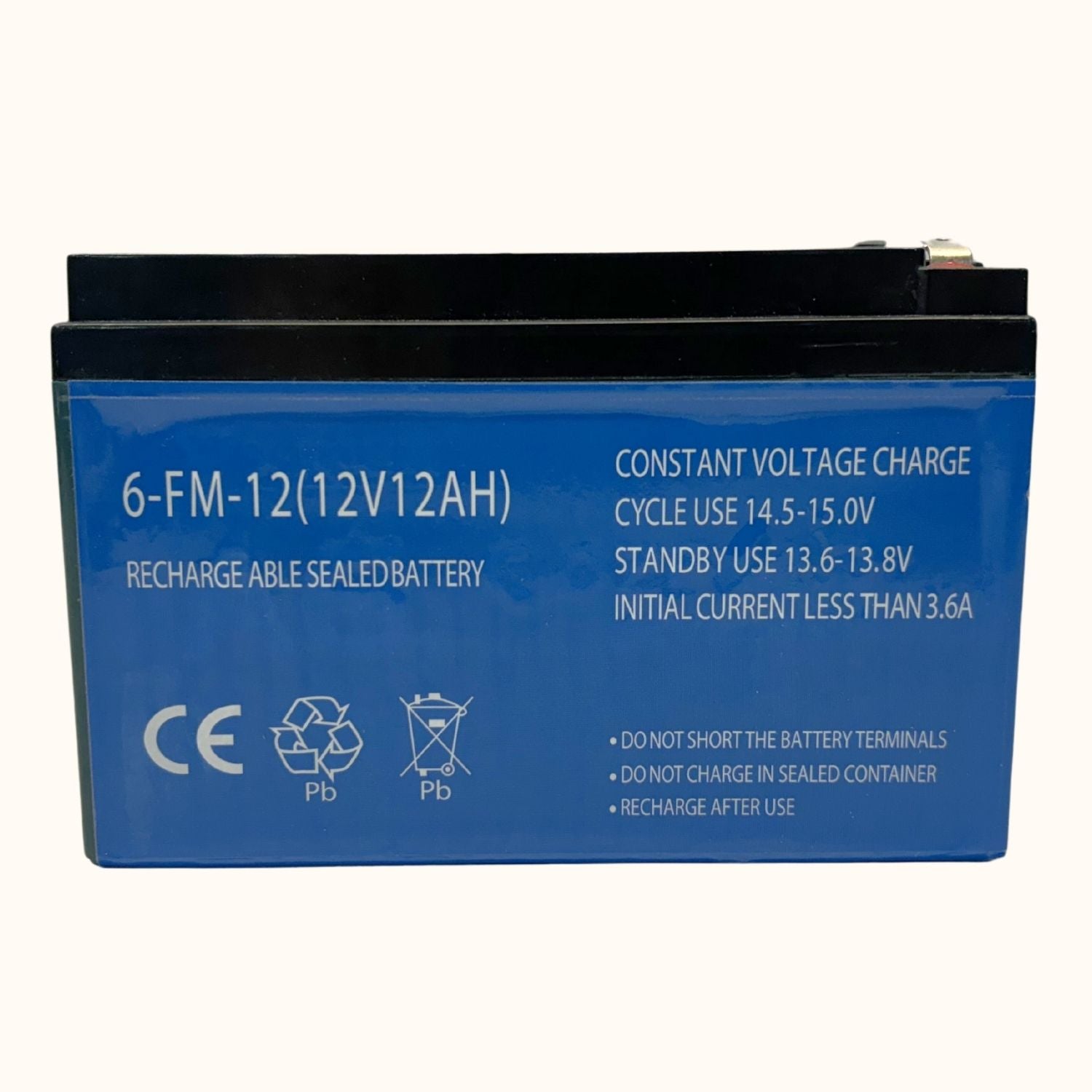 Replacement Battery for HD14000 & HD12000 Sprayers - 12V 12AH Lead Acid Battery
