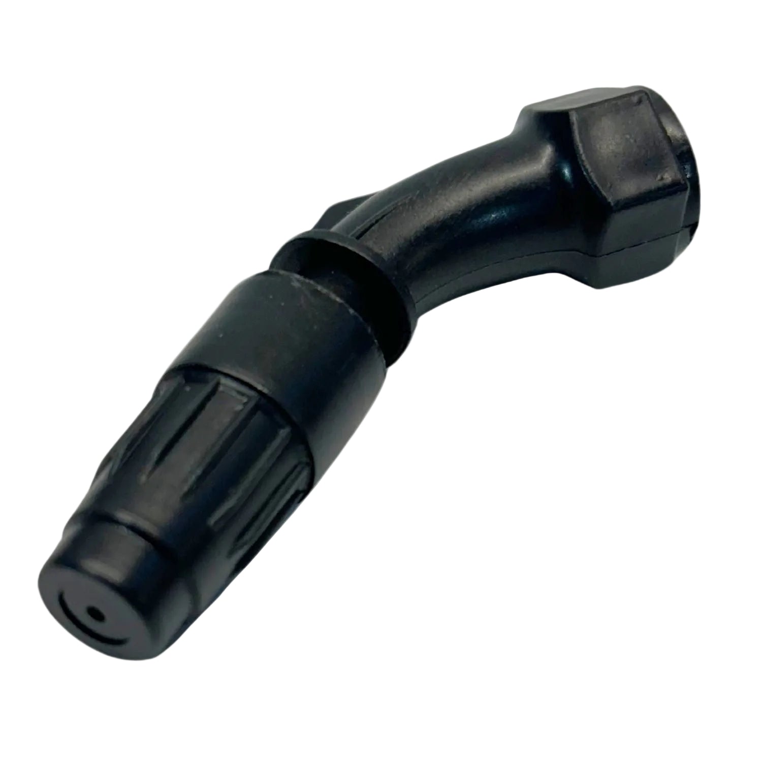 Single Adjustable Black Plastic Nozzle