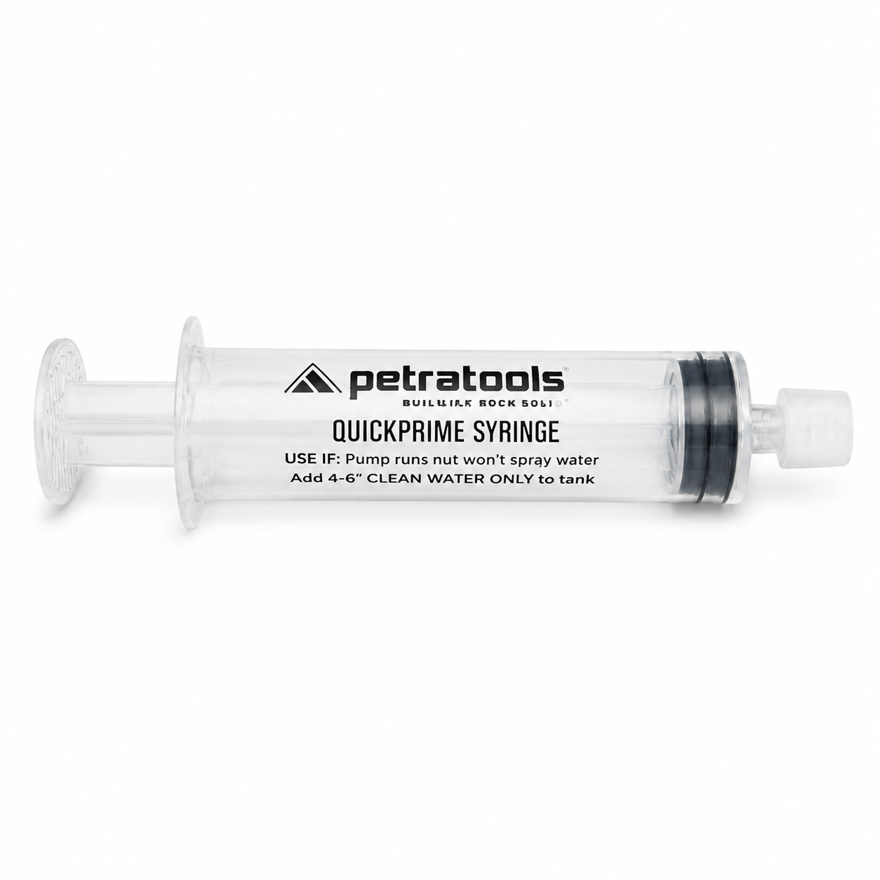 Priming Syringe – Air Purge Tool for PetraTools Battery Powered Sprayers