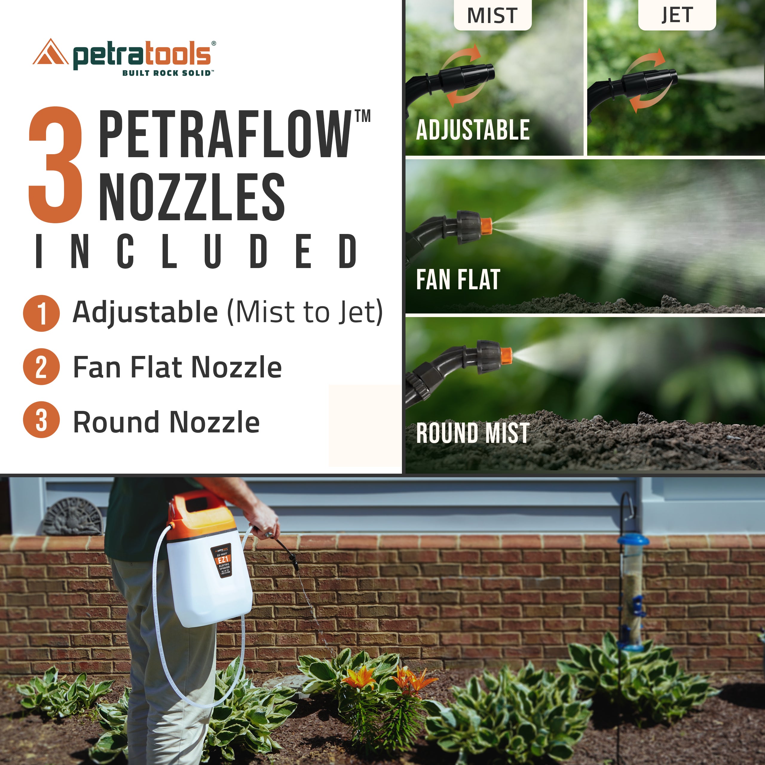 Petratools EZ1 Electric Battery Sprayer