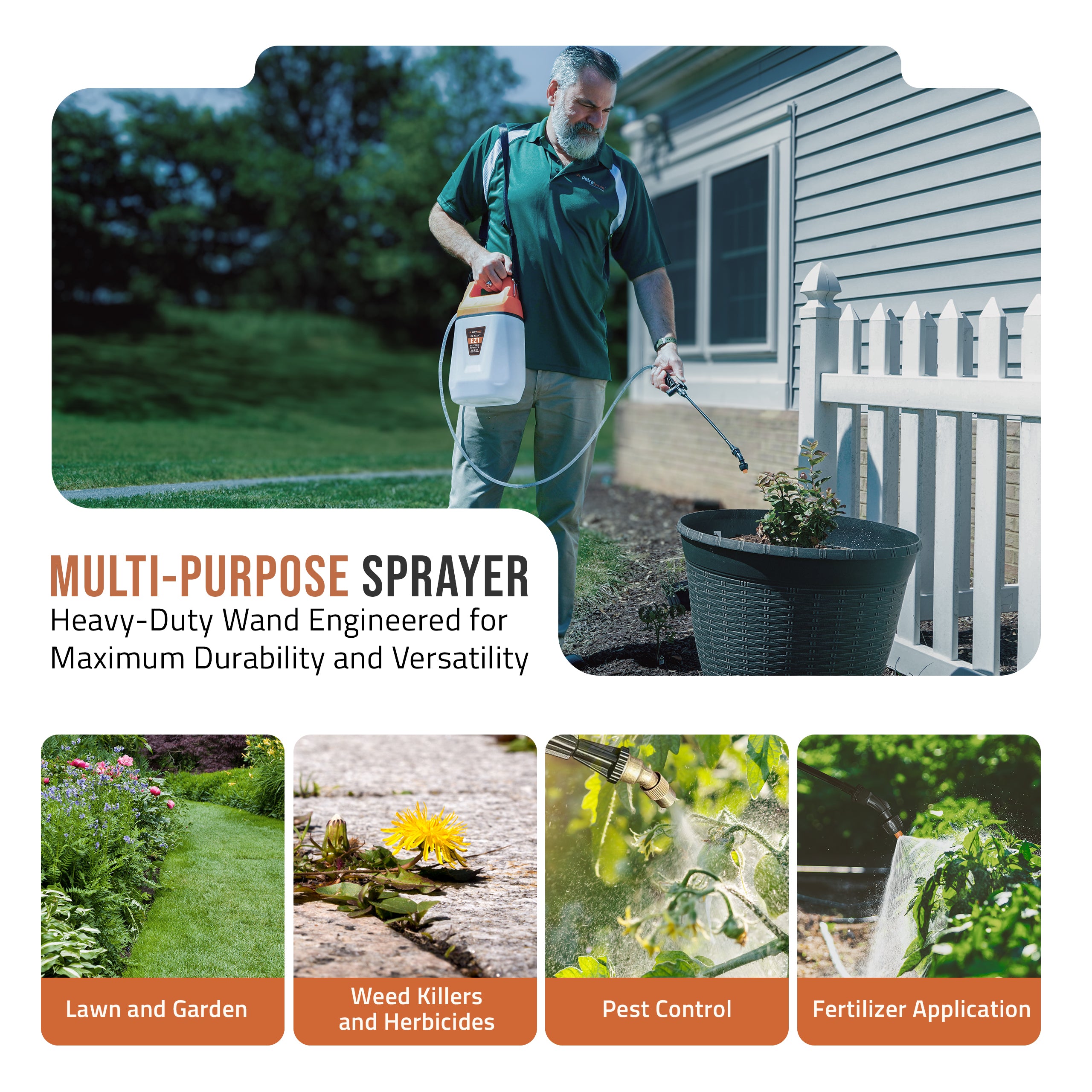 Petratools EZ1 Electric Battery Sprayer