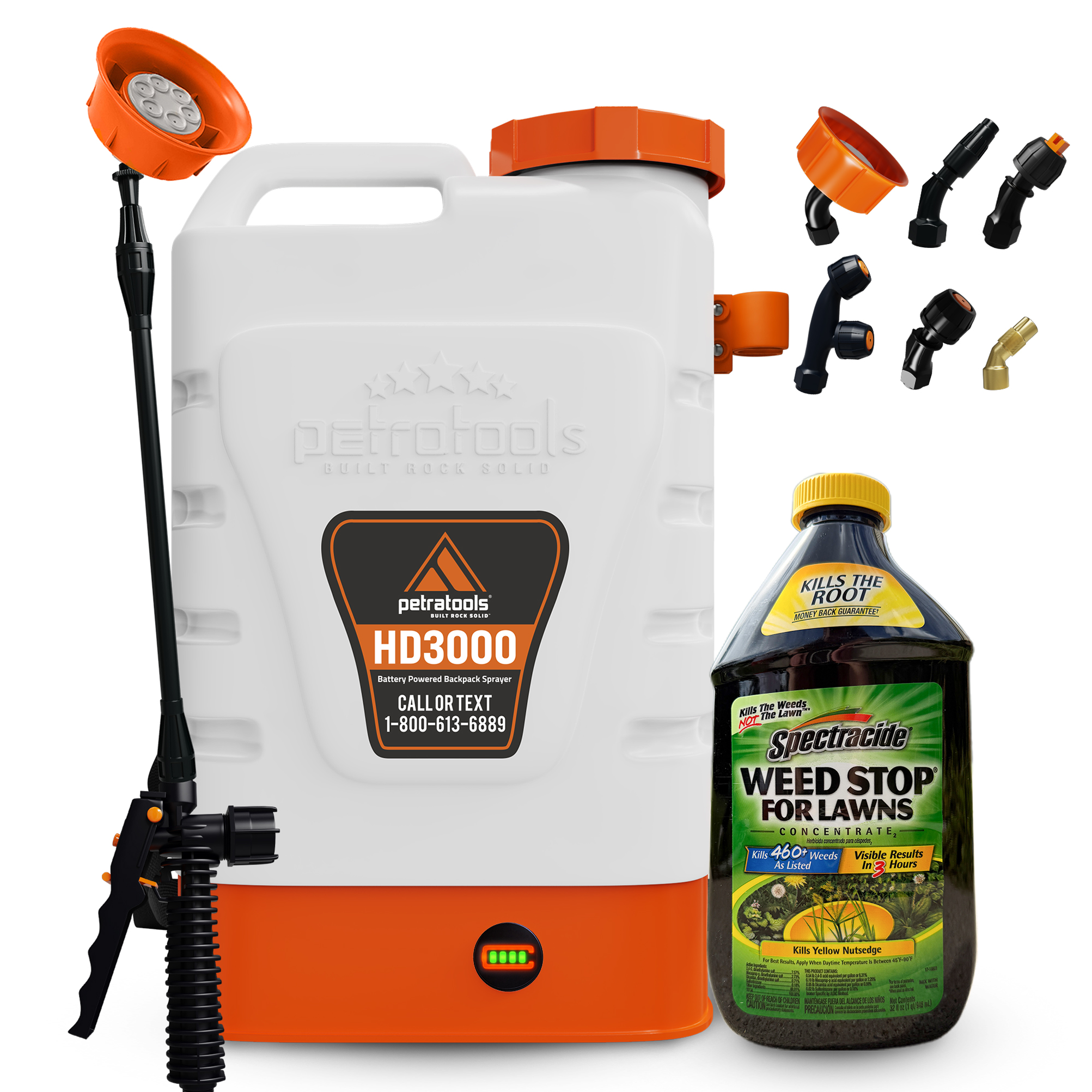 Petratools HD3000 + FREE Weed Killer