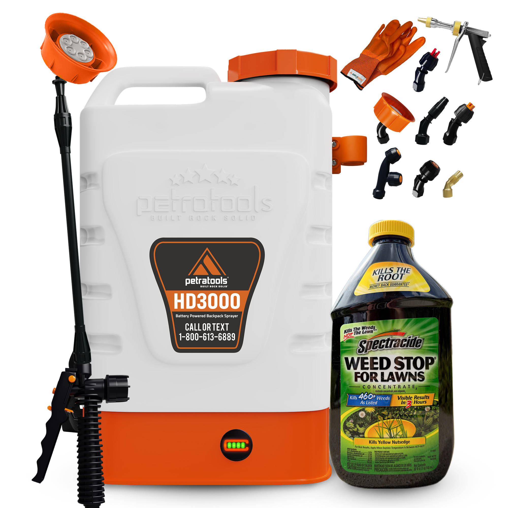 Petratools HD3000 + FREE Weed Killer