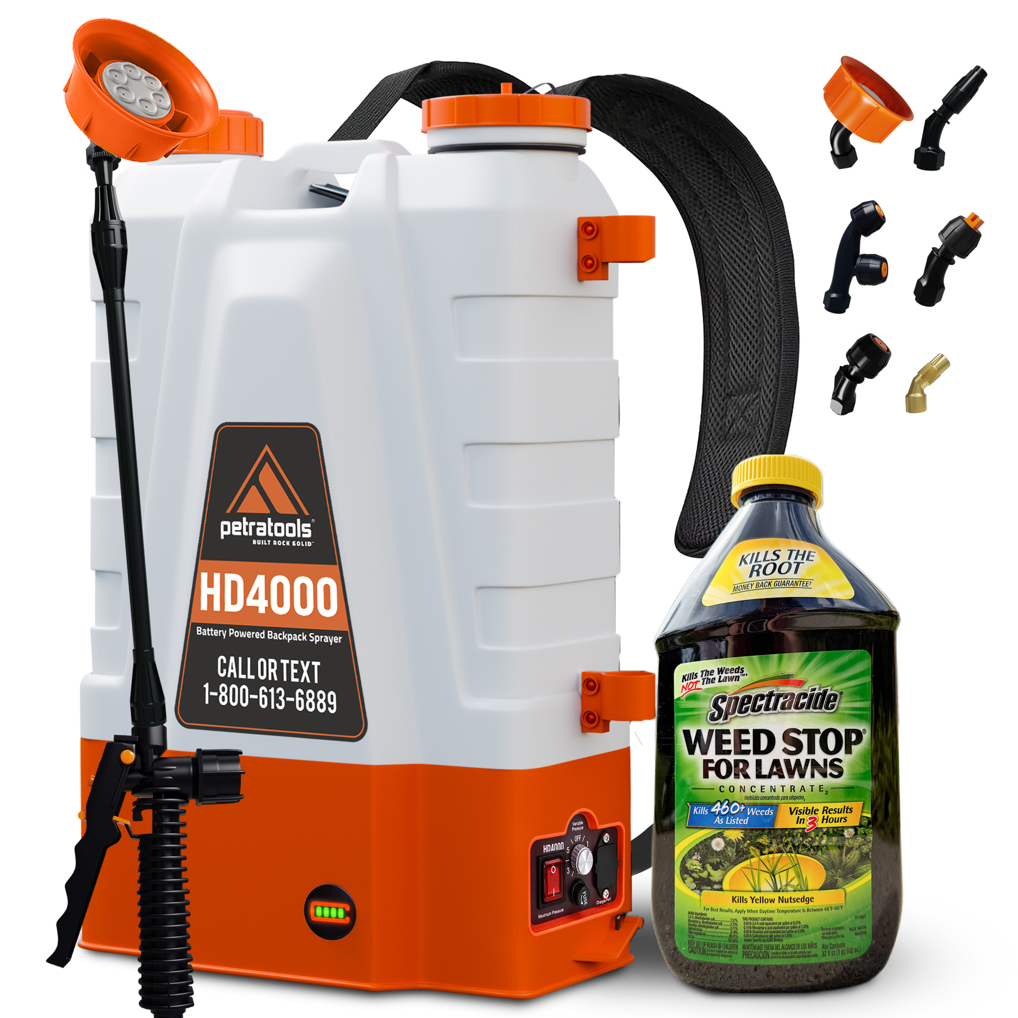 Petratools HD4000 + FREE Weed Killer