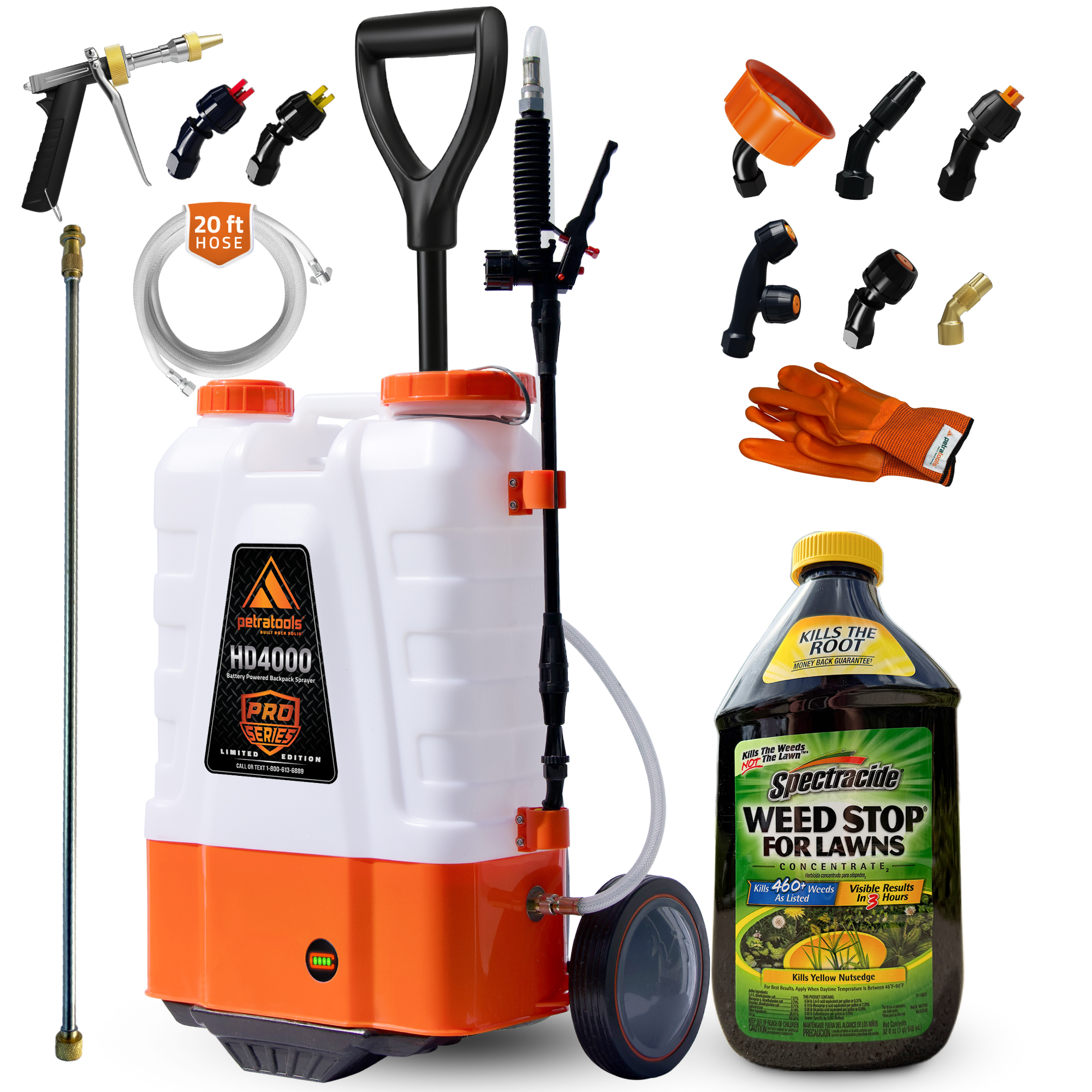 Petratools HD4000 + FREE Weed Killer