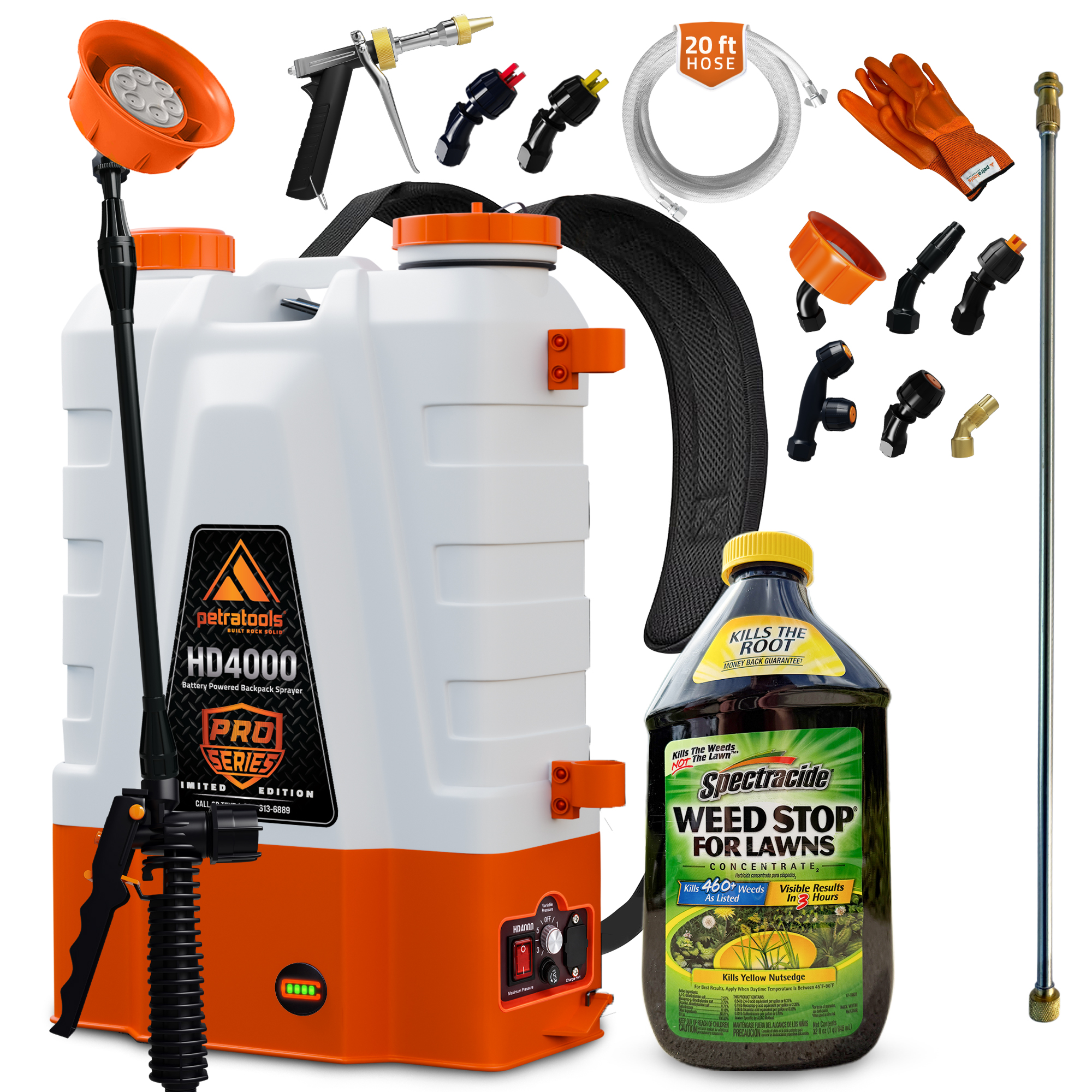 Petratools HD4000 + FREE Weed Killer