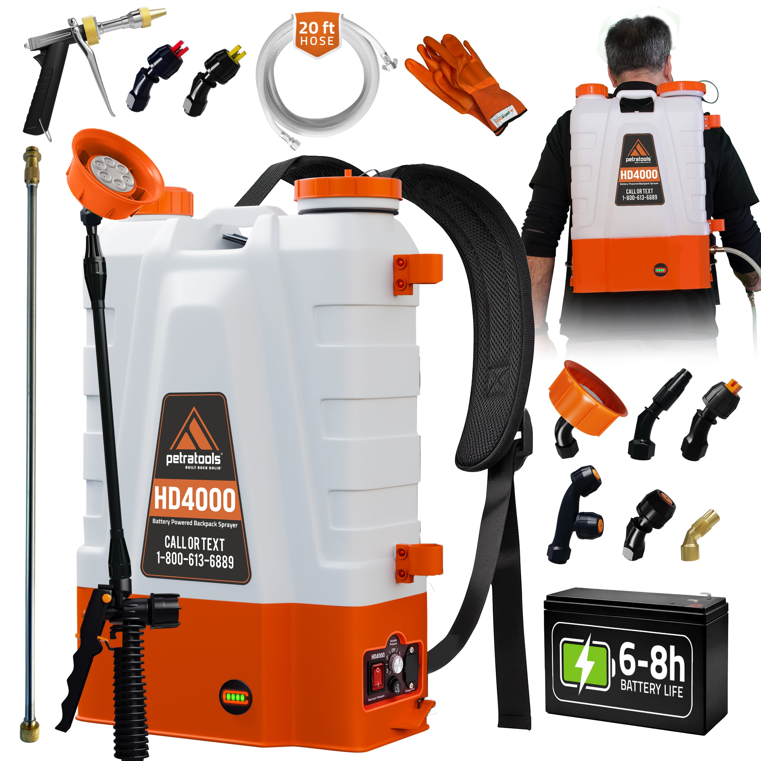 Petratools HD4000 + FREE Neighbor's Envy Fertilizer