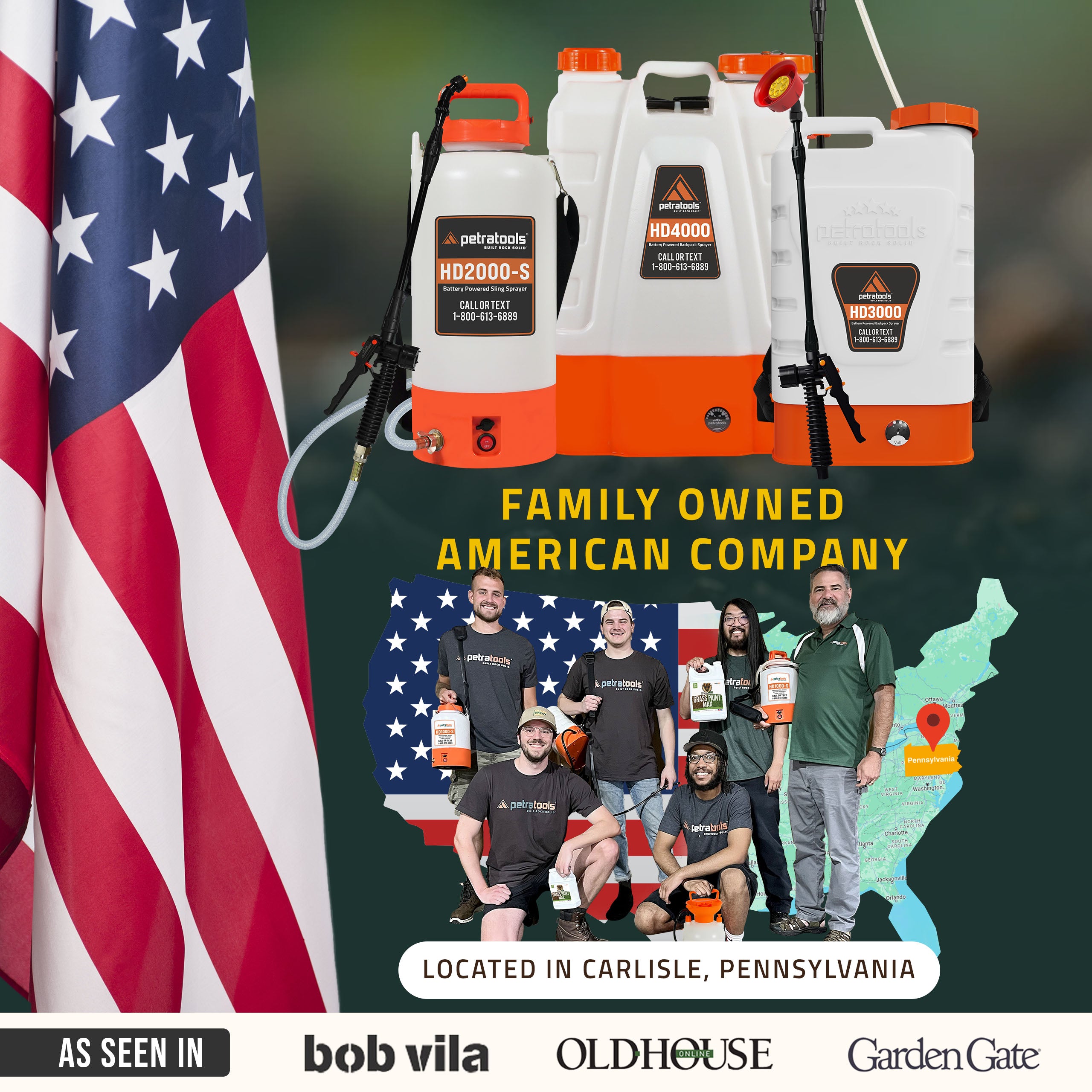 Petratools HD4000 Battery Powered Backpack Sprayer