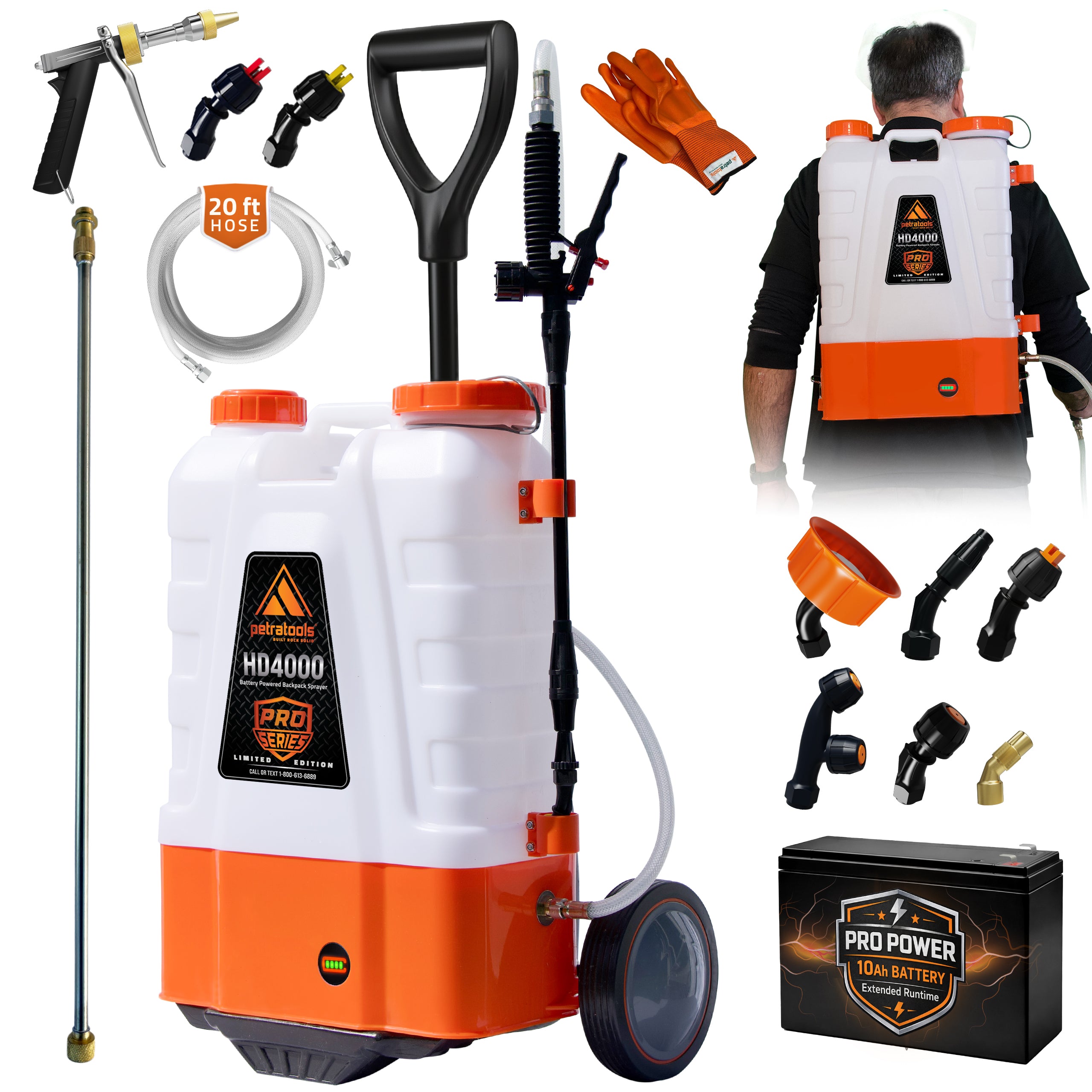 Petratools HD4000 + FREE Neighbor's Envy Fertilizer