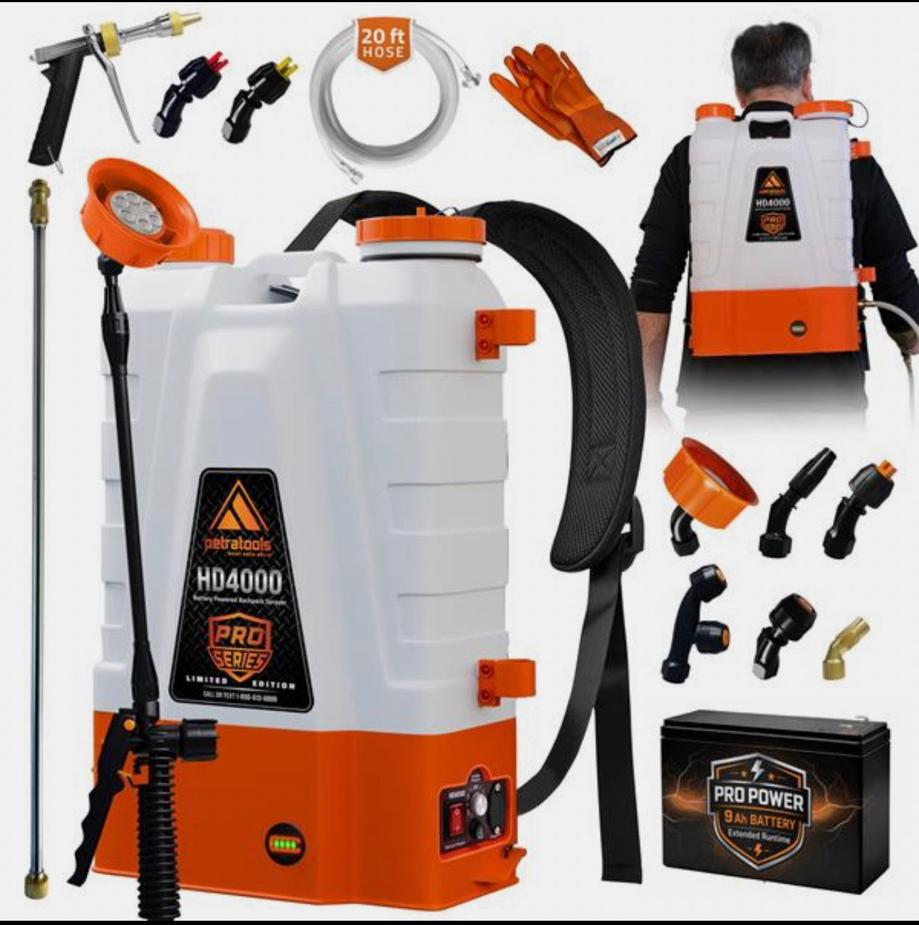 Petratools HD4000 + FREE Neighbor's Envy Fertilizer
