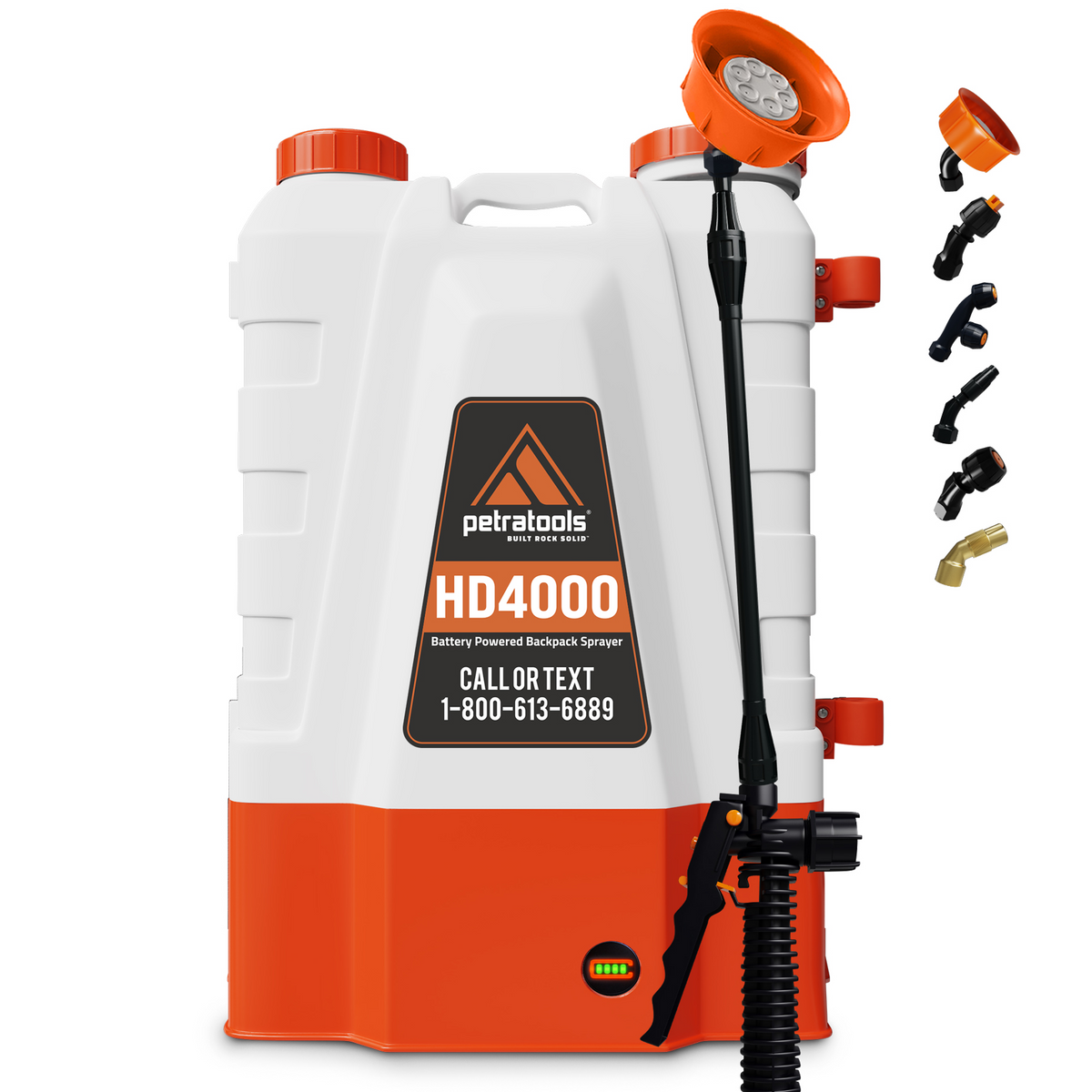Petratools HD4000 Battery Powered Backpack Sprayer