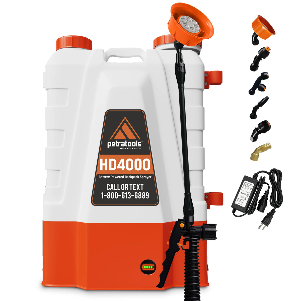 Petratools HD4000 Battery Powered Backpack Sprayer