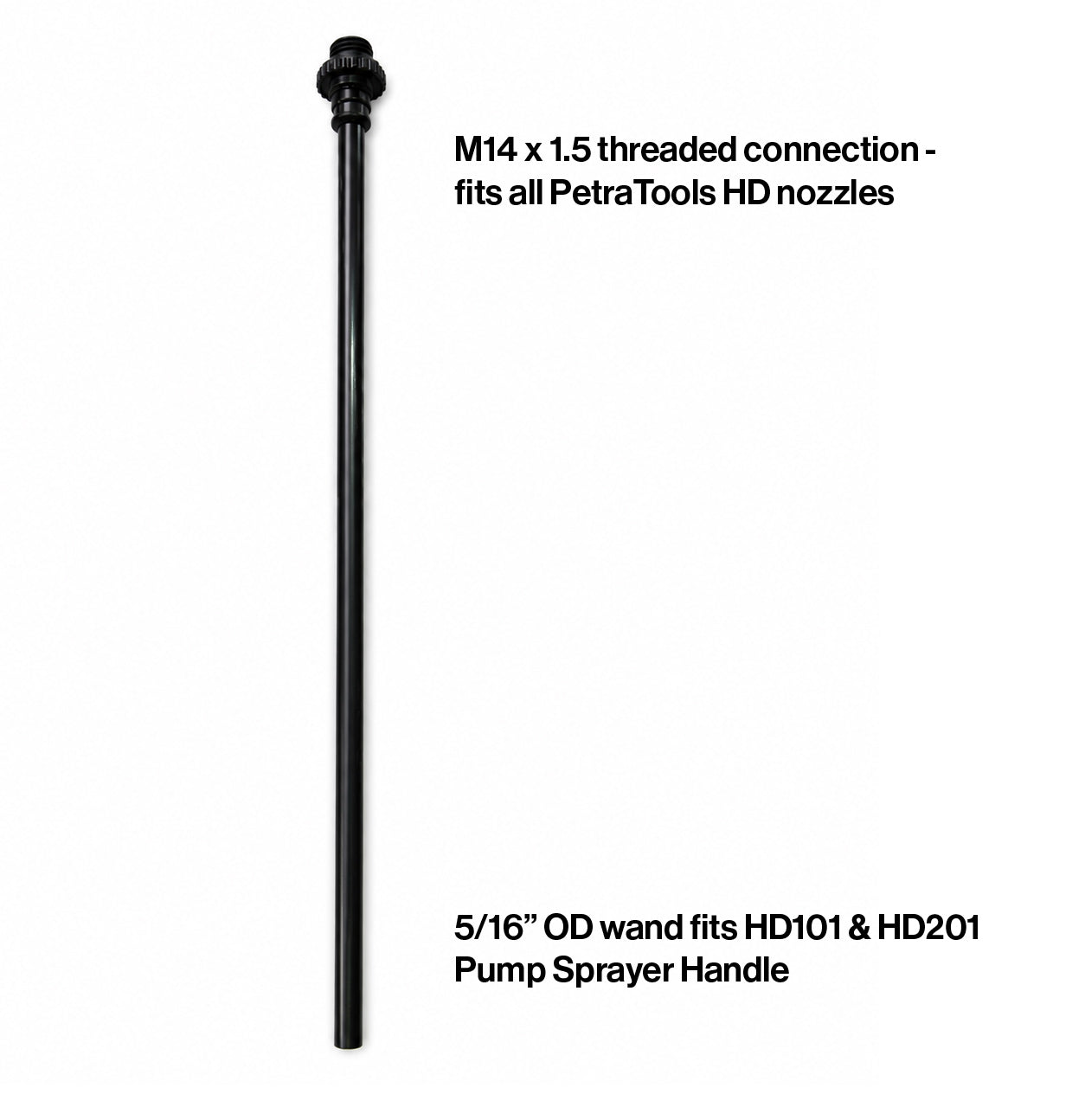 HD Threaded Upgrade Wand for Pump Sprayers (HD101 & HD201)