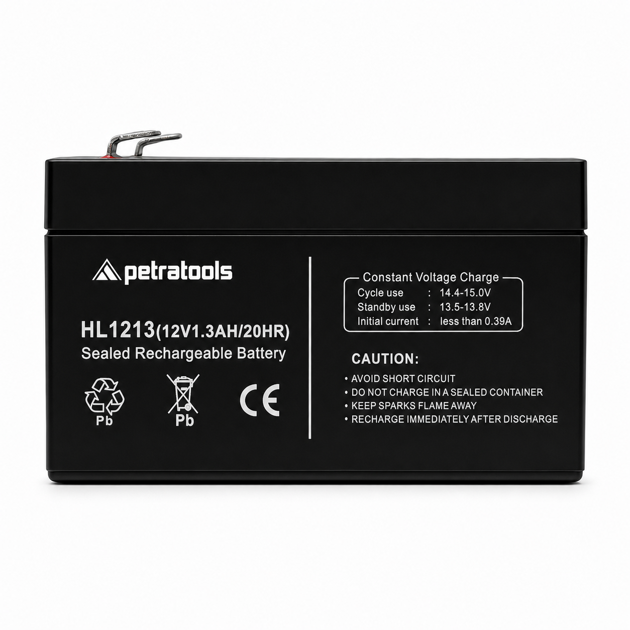 Battery - 12V1.3AH - HD1000-S, HD2000-S