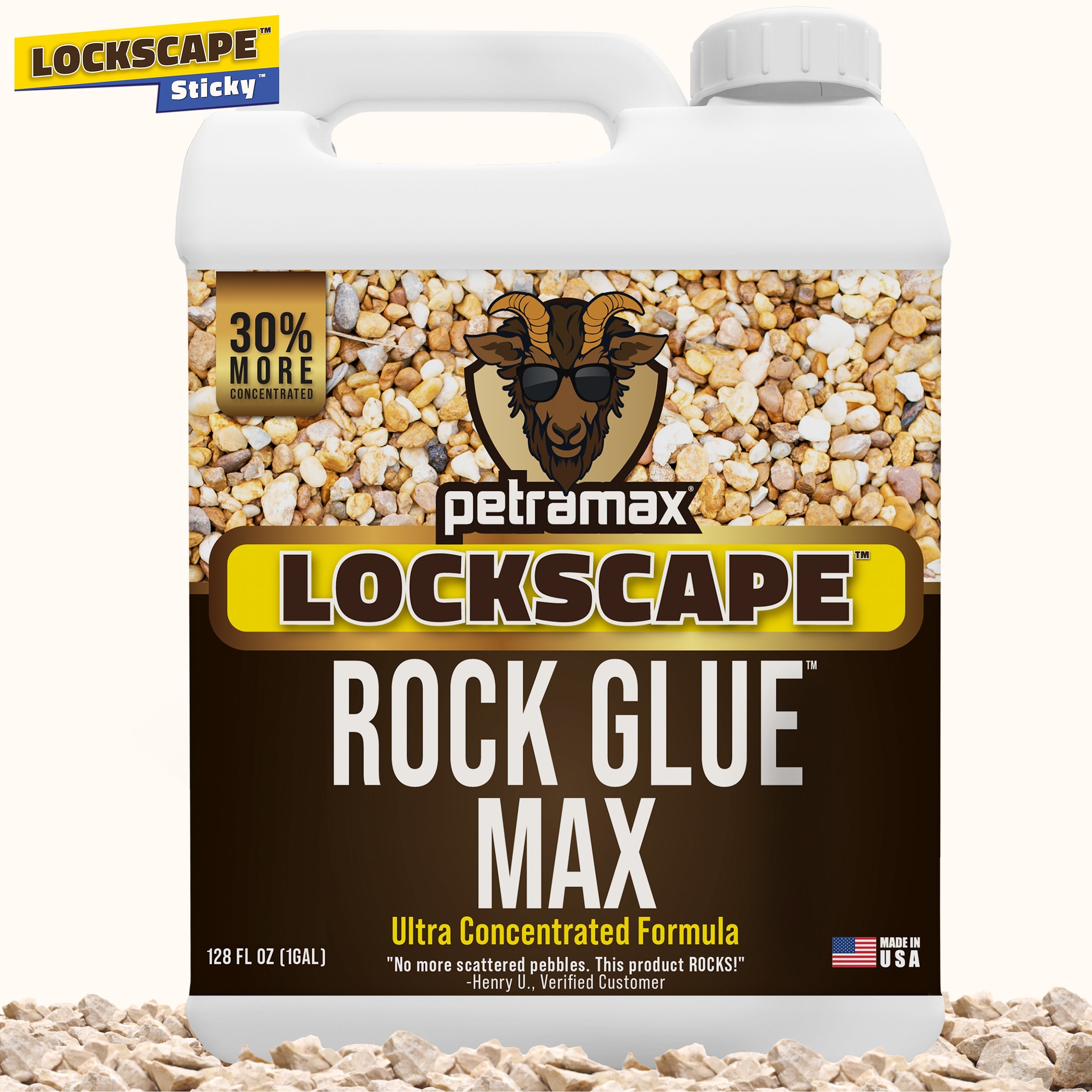 PetraMax Rock Glue Max for Landscaping